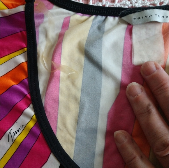 Trina turk top size M - Picture 2 of 4